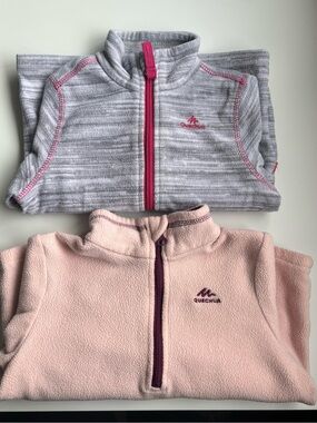 Toddler girl fleece pullover bundle